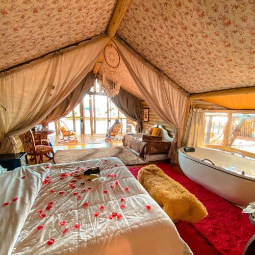 Tenda com hidro